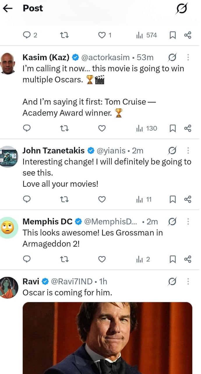 Tom Cruise ‘Digger’ role sparks Oscar buzz after first trailer release