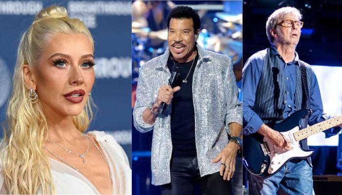 Christina Aguilera, Lionel Richie and Eric Clapton Sandringham concerts cancelled