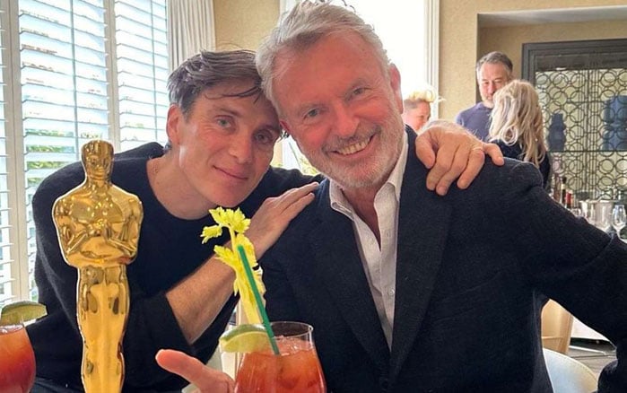 Peaky Blinders star Cillian Murphy with the late actor