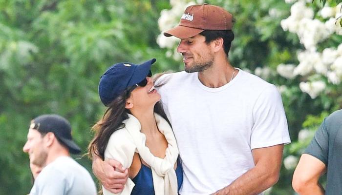 Nina Dobrev and rumored beau Dougie Joseph pack on PDA during NYC stroll