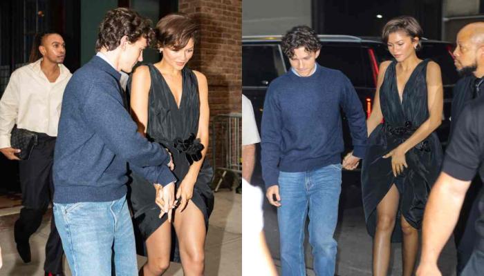 Zendaya appears uncomfortable amid outing with Tom Holland
