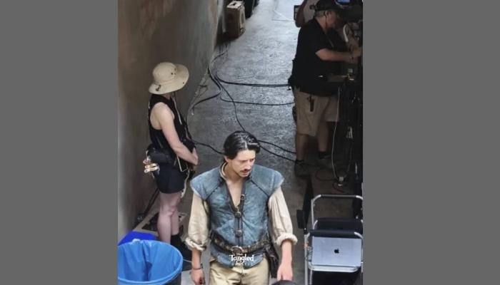 Tangled leaked pictures from set disappoint fans: Whats this mess?