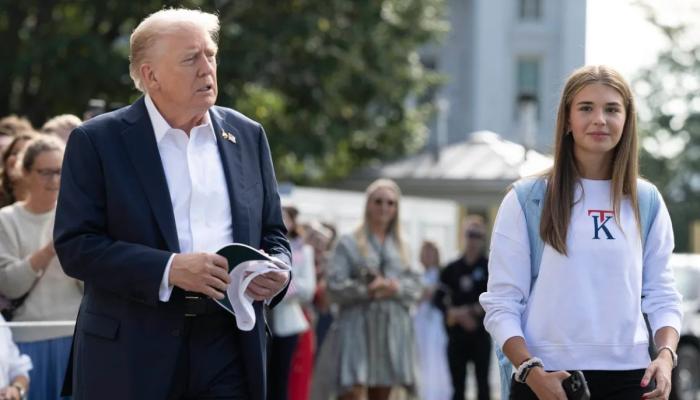 Kai Trump says Theo James is her new celebrity crush