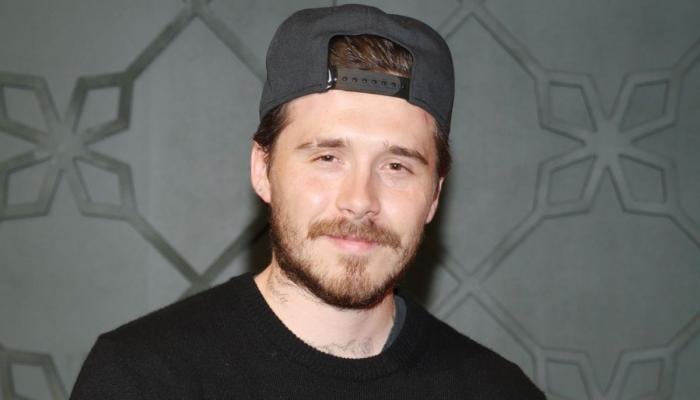Brooklyn Beckham watches World Cup final from home