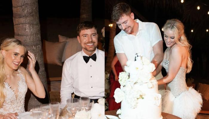 MrBeast drops wedding photos after tying the knot with Thea Booysen