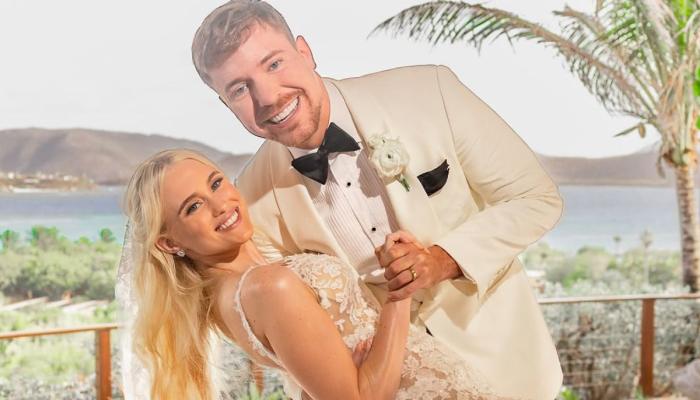 MrBeast drops wedding photos after tying the knot with Thea Booysen