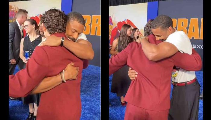 Tom Holland, Michael B. Jordan bond at LA premiere of new Marvel movie