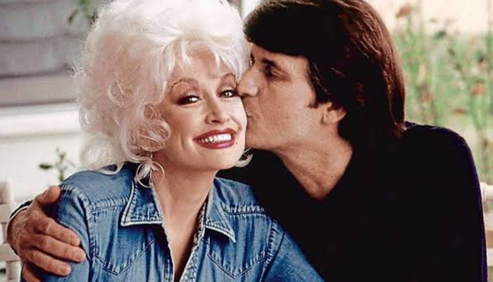 Dolly Parton with late husband Carl Dean